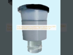 Grey Indoor Epoxy Insulated Plug In Type Bushing 35KV En50180-50181 Mengunci Setengah PT Konektor 2#