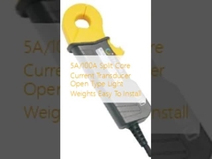5A/100A Split Core Current Transducer Open Type Light Weights Mudah Dipasang