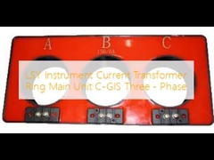 LSY Instrumen Transformator arus cincin Unit Utama C-GIS Tiga - Fase