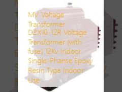 Transformator Tegangan MV DZX10-12R (dengan sekring) 12Kv Jenis Resin Epoksi Fase Tunggal Dalam Ruangan