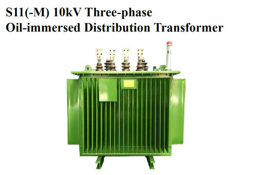 10kV Transformer distribusi tiga fase yang terendam minyak